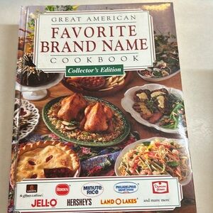 Favorite Brand Name Cookbook New Condition